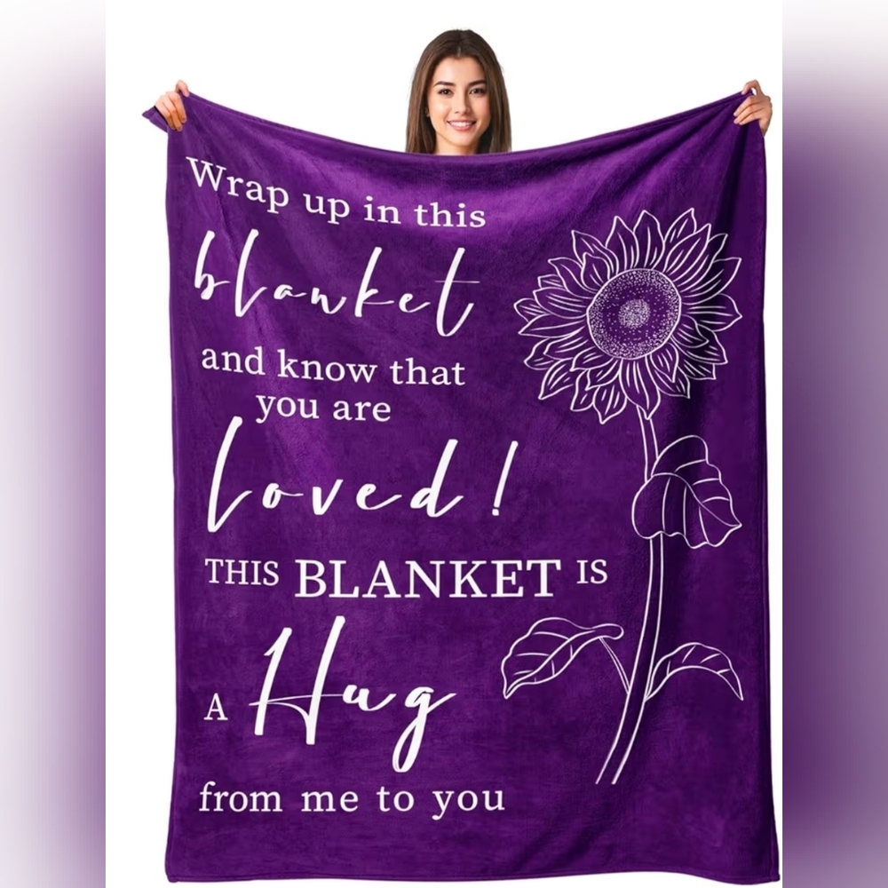 Get Well Gifts for Women After Surgery - Hug Blanket - Thinking of You Gift.